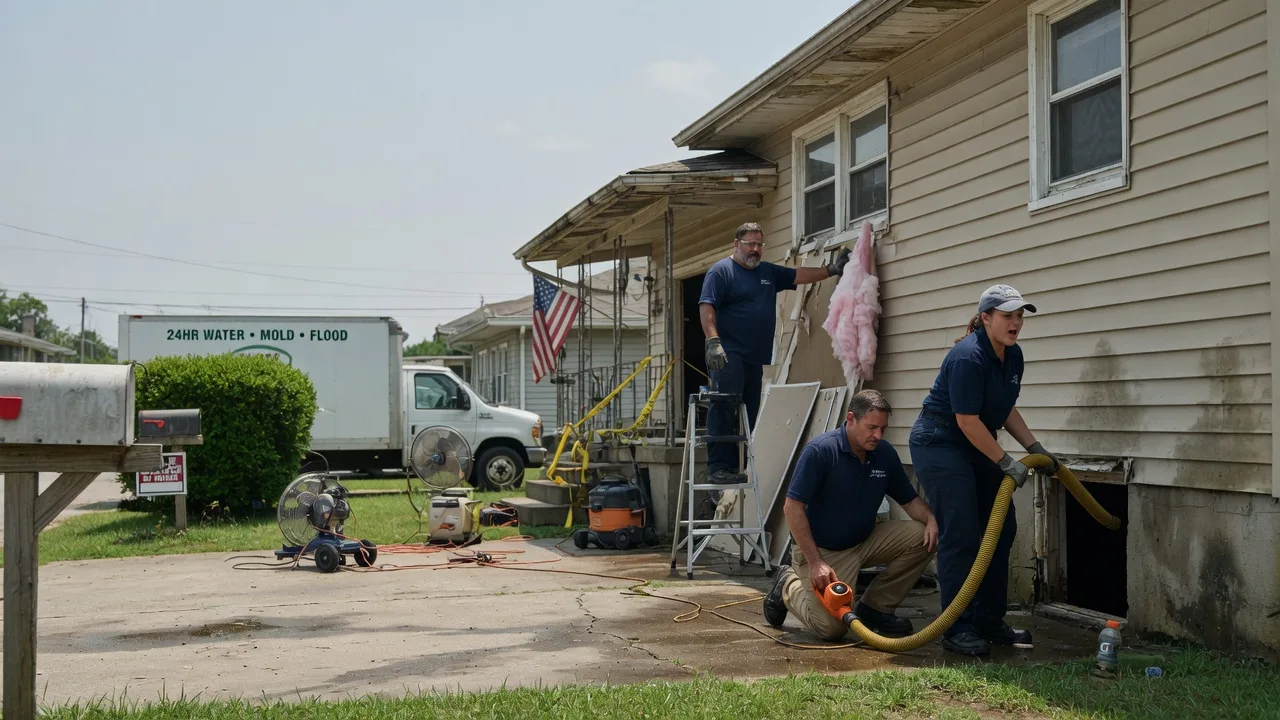 Water Damage Repair in Tuppers Plains, OH near me